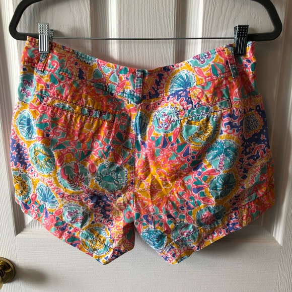 Lilly Pulitzer Rare Print Written in the Sun Callahan Short Sz 8 - Picture 5 of 11